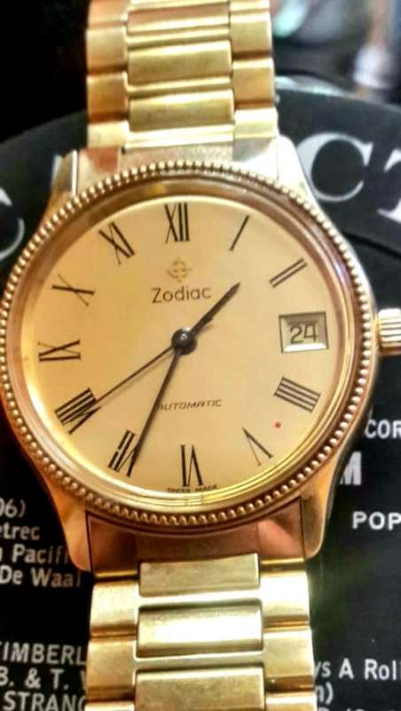 ZODIAC Vintage/Rare Automatic "red dot" watch