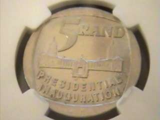 NGC ***MS61*** INAUGURATION 1994 R5 + NGC***MS62*** 2008 BIRTHDAY R5