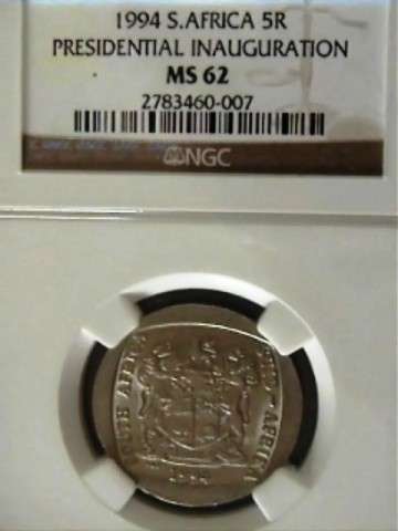 ***MS62 NGC MS62 NGC MS62*** 1994 PRESIDENTIAL INAUGURATION R5 7 COINS AVAILABLE