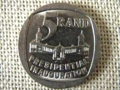 9 PRESIDENTIAL INAUGURATION 1994  R5 COIN BID PER COIN