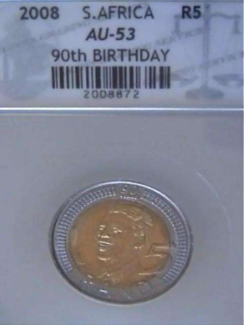 ***AU53***2008 MANDELA BIRTHDAY R5 ***AU53***