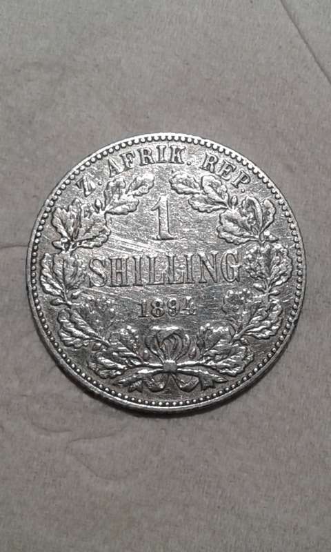 ZAR 1894 1 SHILLING