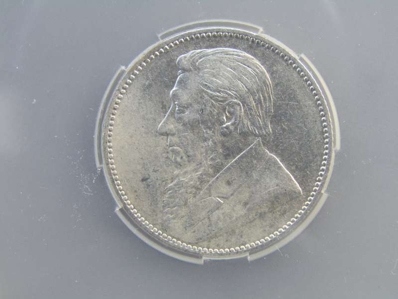 SUPER RARE COIN : ZAR 1893 1 SHILLING : HIGH VALUE : GRADED