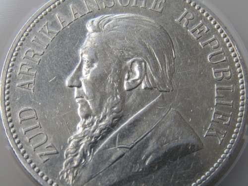 SCARCE ZAR 1892 5 SHILLINGS