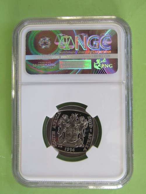 2ND HIGHEST GRADE : 1994 PRESIDENTIAL INAUGURATION R5 : NGC GRADED PF69 ULTRA CAMEO