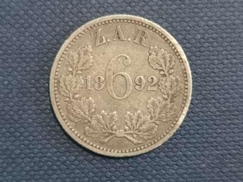 ***4 ZAR SIXPENCE 1892 (2), 1895,1897***