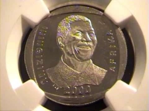 ***10 DAYS ONLY*** SUPER PL63 ULTRA CAMEO SMILEY MANDELA 2000 R5 NGC GRADED @CRAZY R1