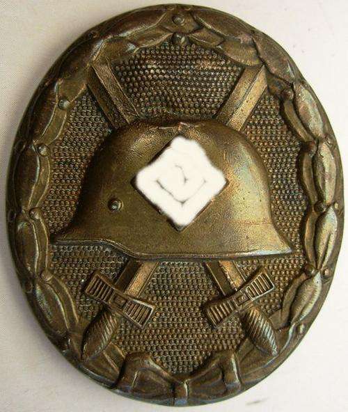 ORIGINAL WW2 GERMAN WOUND BADGE
