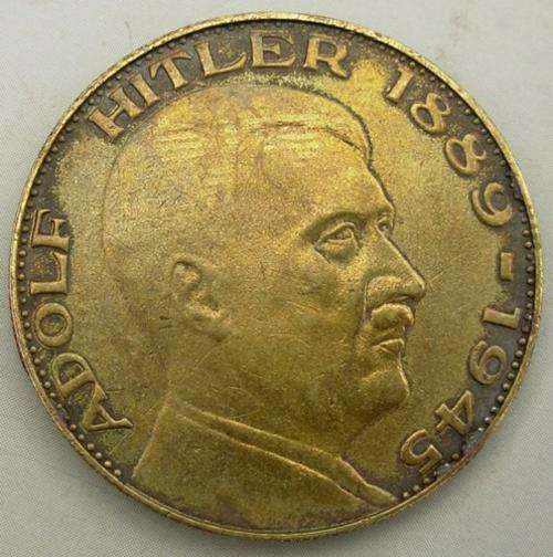 WW2 GERMAN MEDAL - DEATH OF HITLER
