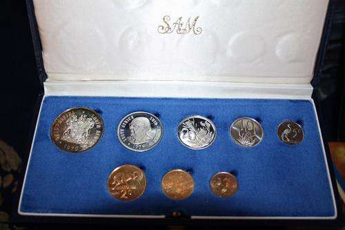 Proof set coins 1965 to 2008