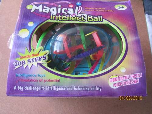 Magic Intelect puzzle ball boxed