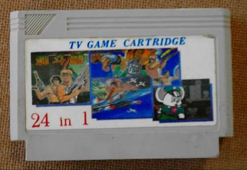 TV Game cartridge 24 in 1