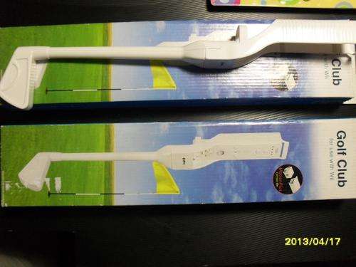 Wii golf clubs
