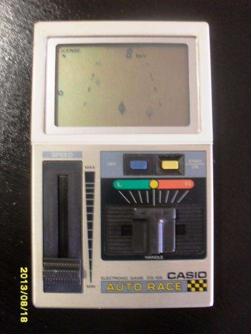 Casio Auto Race handheld game