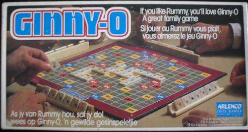 Ginny-O Board game
