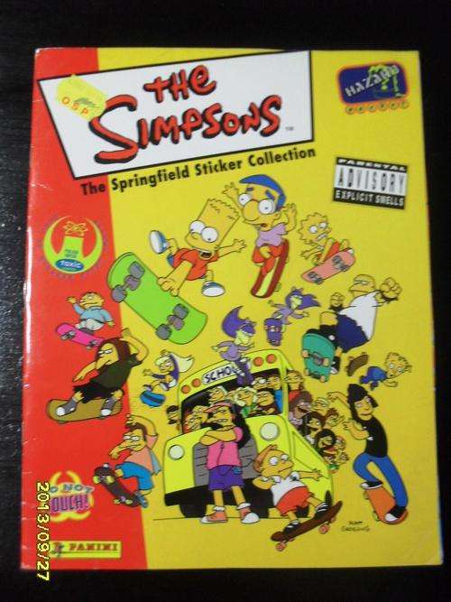 Panini The Simpsons sticker book