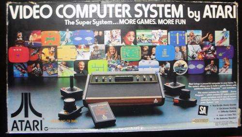 Atari CX-2600 TV Game in box