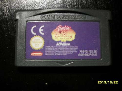 Barbie and the 12 Dancing Princesses Gameboy Advance Game loose