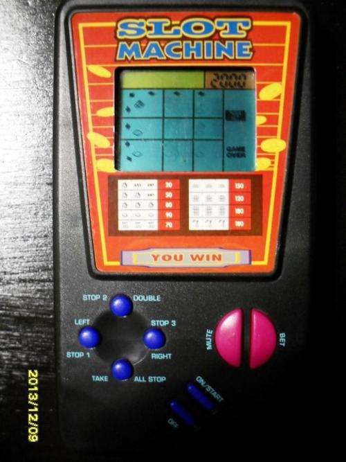 Slot Machine handheld game