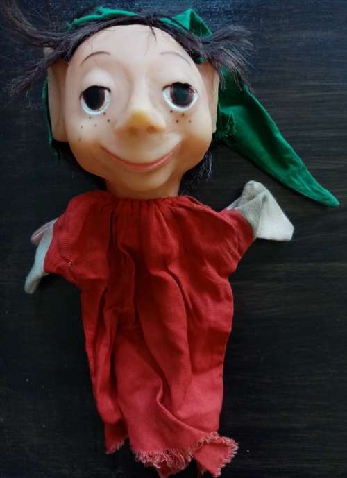 Blommie hand puppet