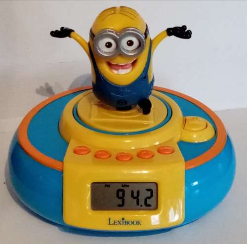 Minion Clock Radio