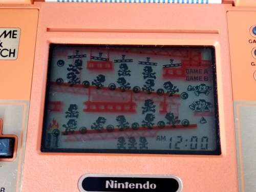 Nintendo Game and Watch Donkey Kong Multiscreen
