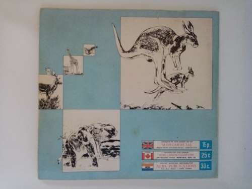 Panini Mammals Sticker Book