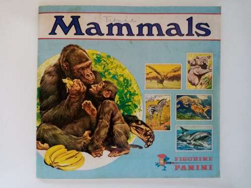 Panini Mammals Sticker Book
