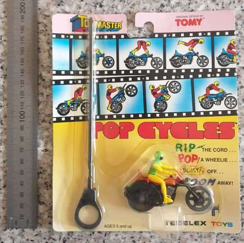 Tomy Pop Cycle Sealed on Card