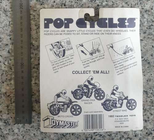 Tomy Pop Cycle Sealed on Card