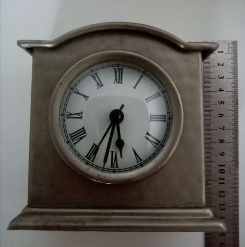 Metal Mini Mantelpiece Clock