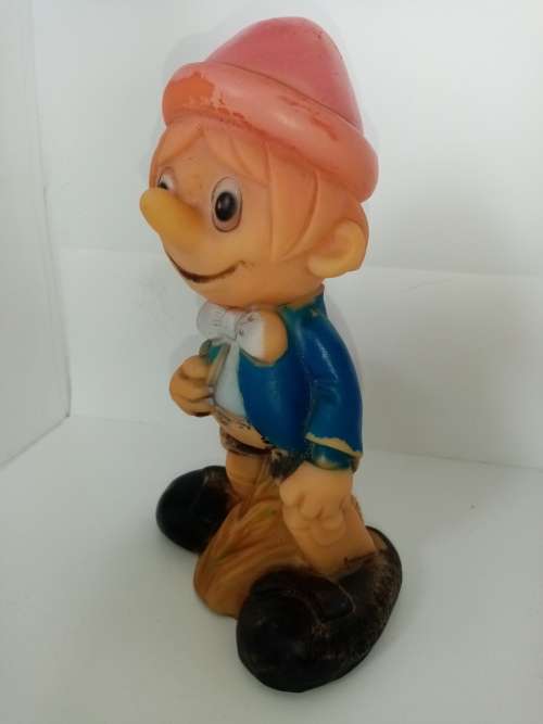 Vintage Rubber Pinnochio