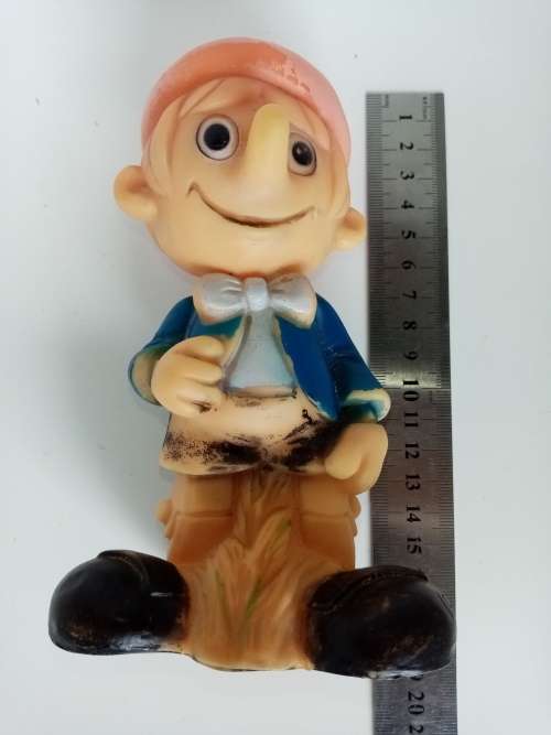 Vintage Rubber Pinnochio