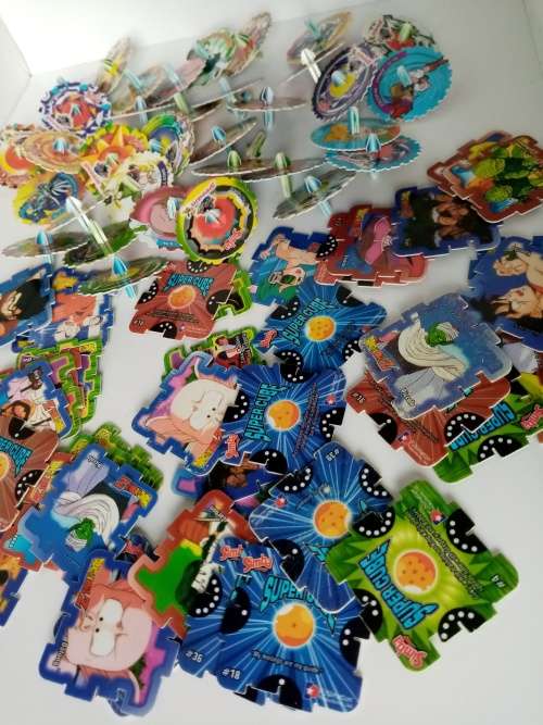 Simba Spinners and Dragon Ball Z cubes