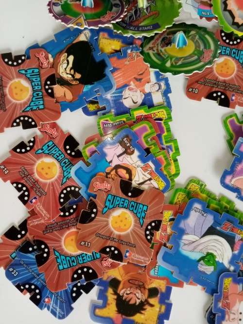 Simba Spinners and Dragon Ball Z cubes