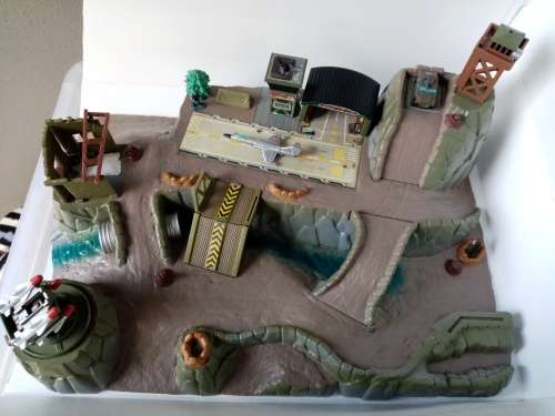 Micro Machines Battle Zones Shadow Rock Battle Base