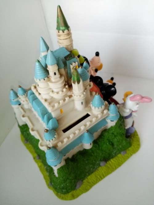 Wow Highly Detailed Disneyland Money Bank