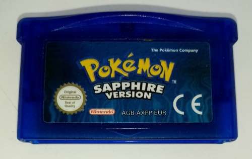 Pokemon Sapphire Version GBA