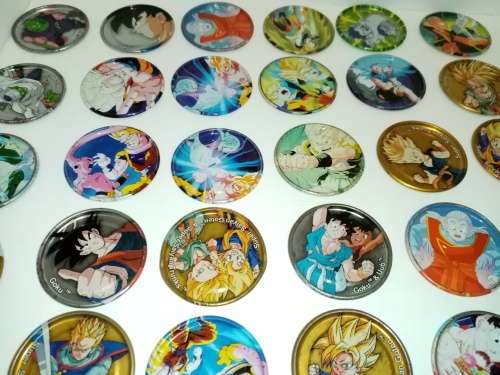 Metal DragonBall Z Tazos