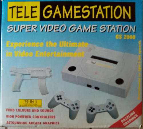 Vintage Tele GameStation Console Boxed