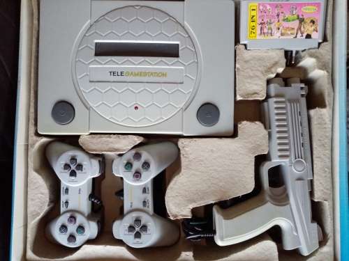 Vintage Tele GameStation Console Boxed