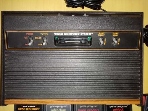 Vintage Atari CX2600 Game Console Bundle