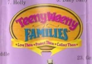 Vintage Teenie Weenie Families