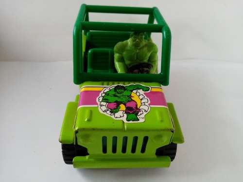 Vintage Buddy L The Incredible Hulk Jeep
