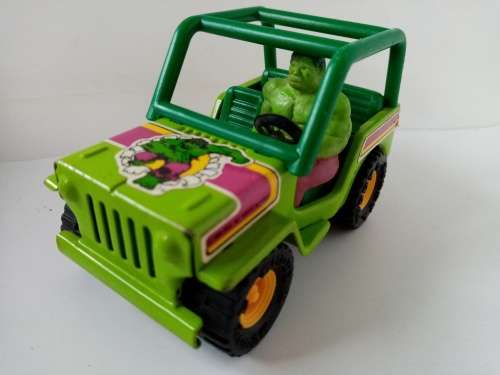 Vintage Buddy L The Incredible Hulk Jeep
