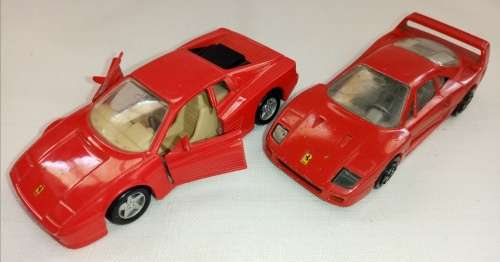 2 Ferrari Die Cast Models