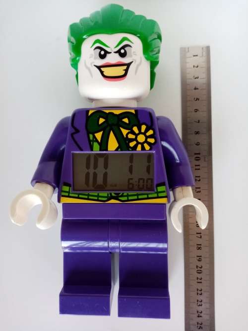 Large Lego Joker Digital Clock