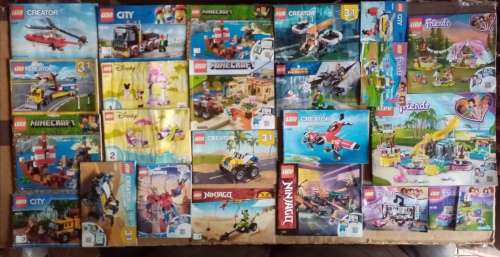 Massive Lego Manual Lot 40 Books
