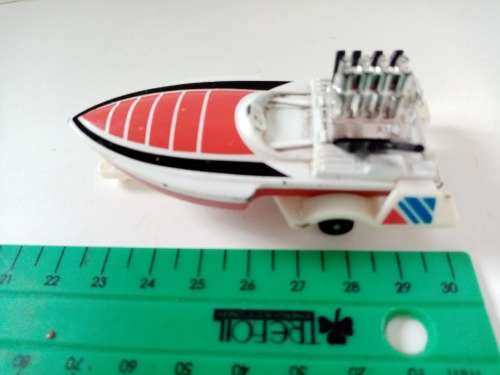 Matchbox Superfast Boat on Trailer