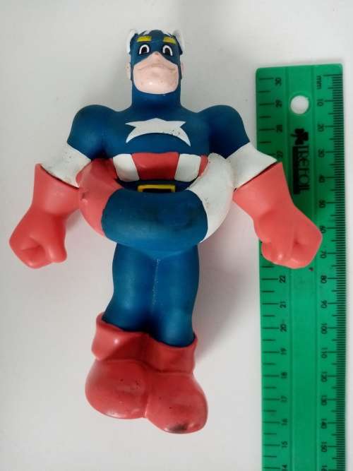 Captain America Soft Rubber Toy